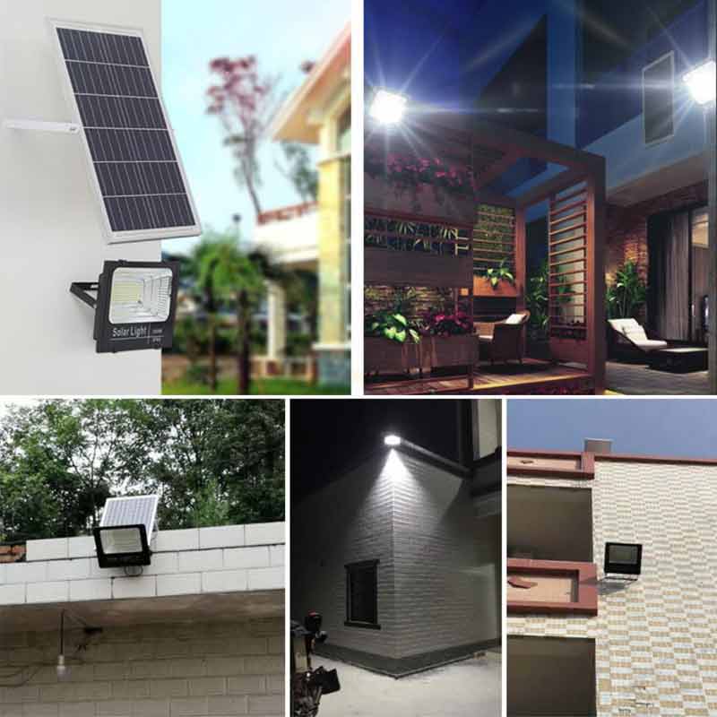 application solar floodlights from yi can lighting