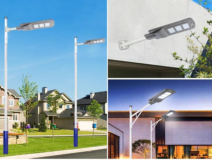 all in one solar street light