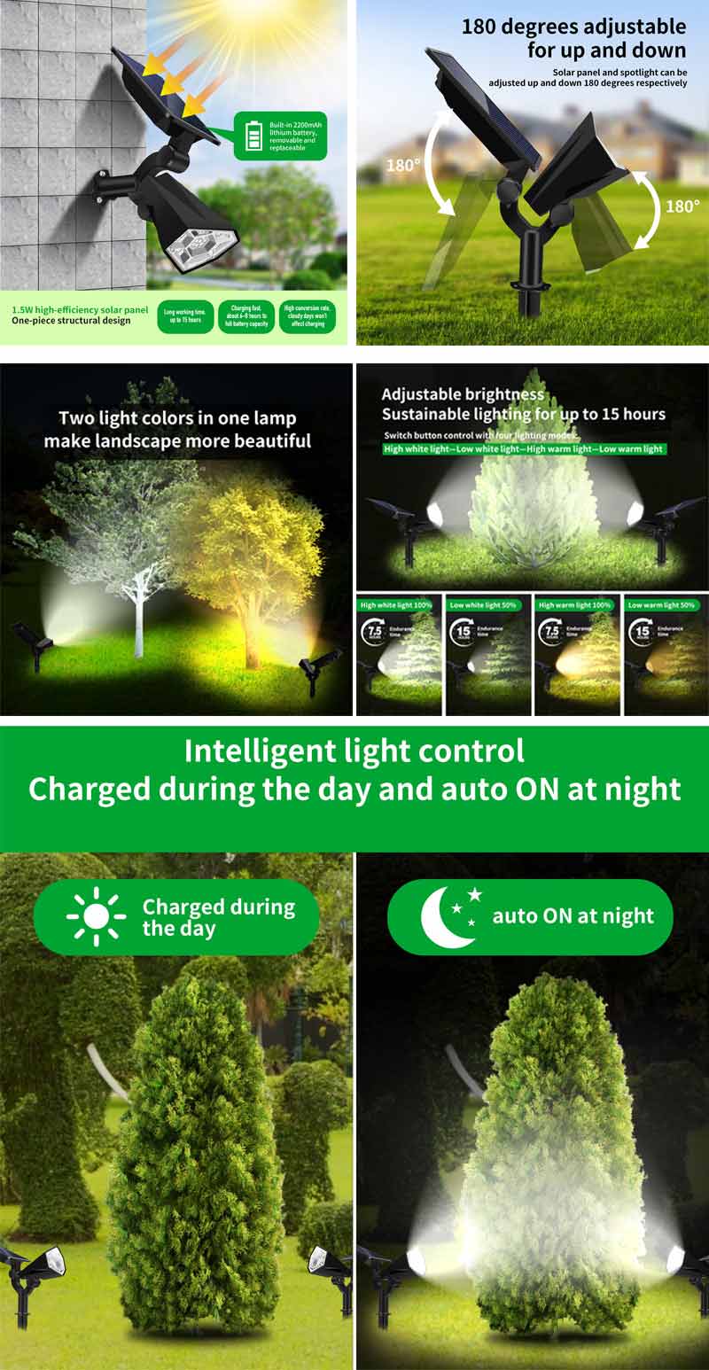 solar garden light from yicanled