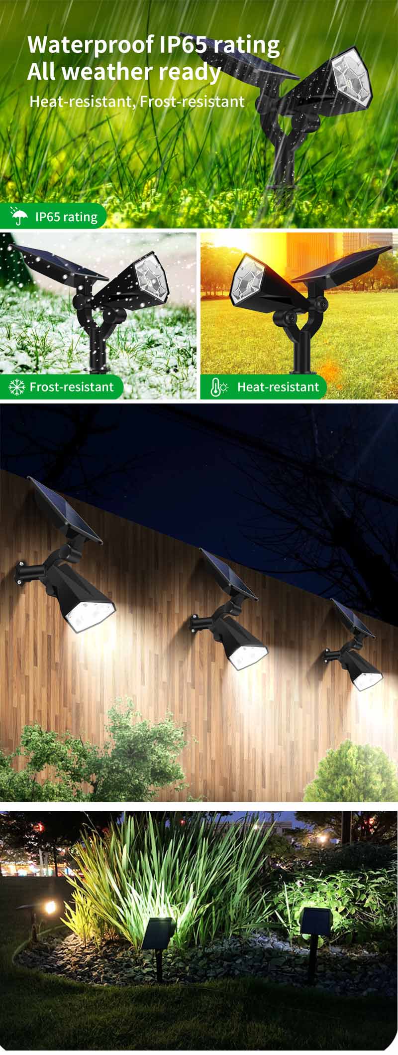 used for solar garden light 