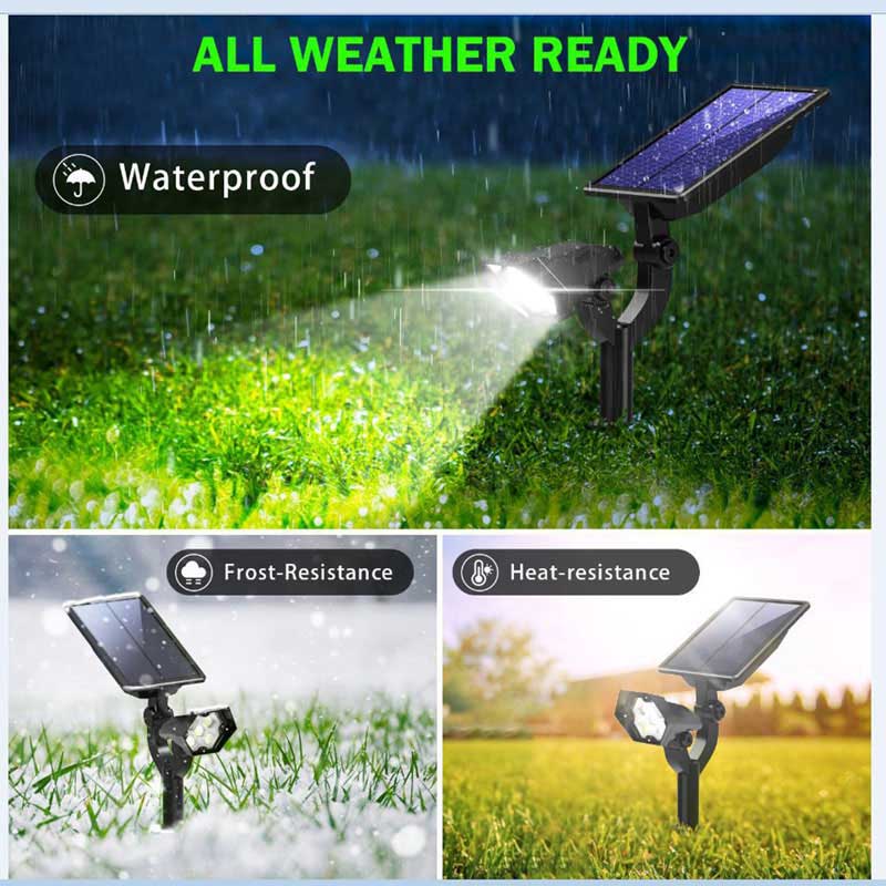 led solar lawn light