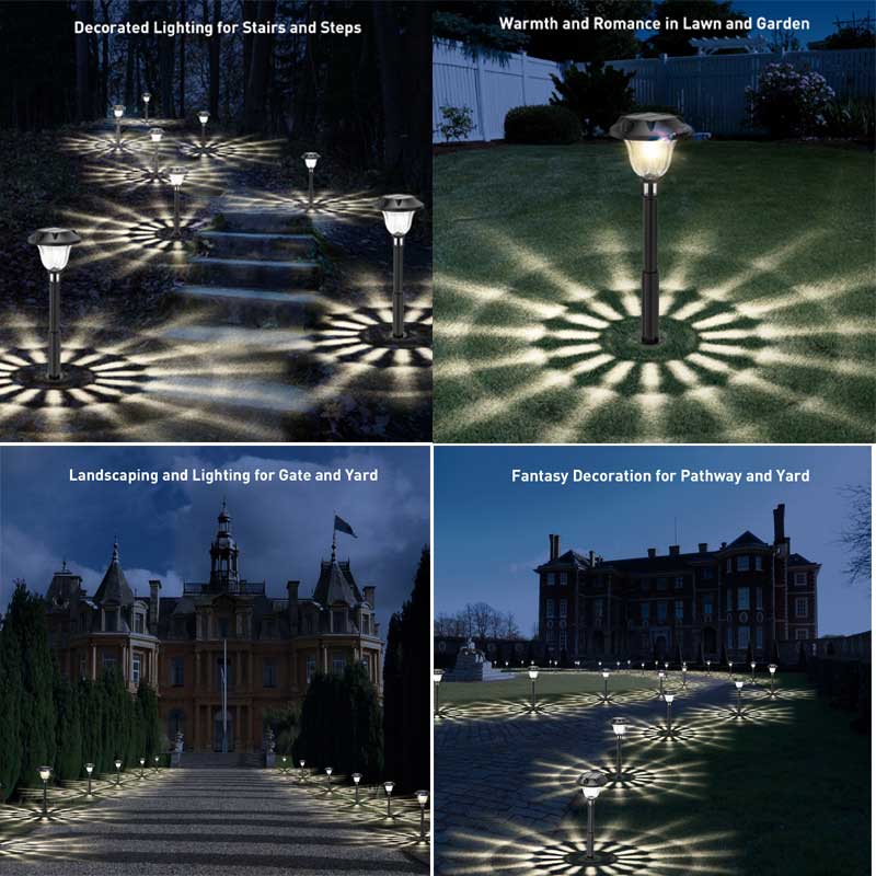application for garden solar lights outdoor
