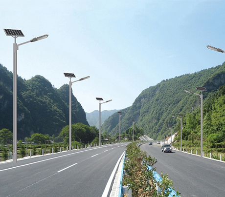 Solar led street lights 