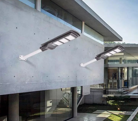 All in one solar street lights